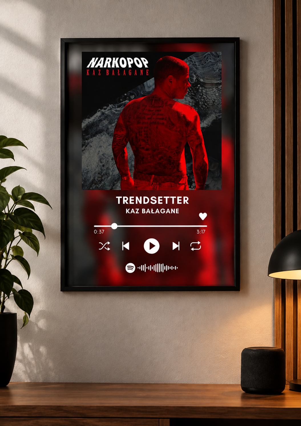 Plakat Trendsetter – Kaz Bałagane - Piosenka
