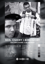 Plakat Sos Ciuchy I Borciuchy - Kaz Bałagane i Belmondo